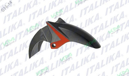 Guardafango Delantero Negro Naranja Italika 150Z (Original F16010189)