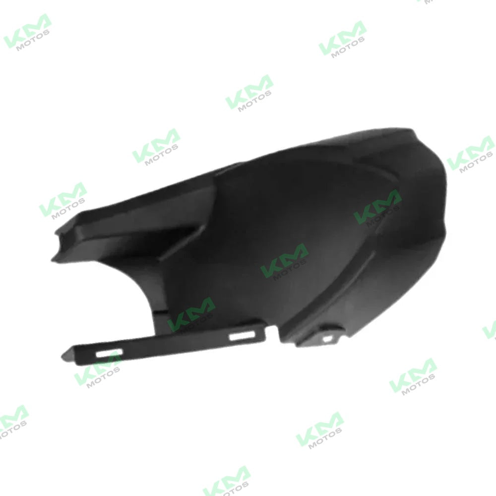 Guardafango trasero Vort-x 300 Italika, sistema de chasis original, visible en la imagen con acabado resistente y diseño aerodinámico.