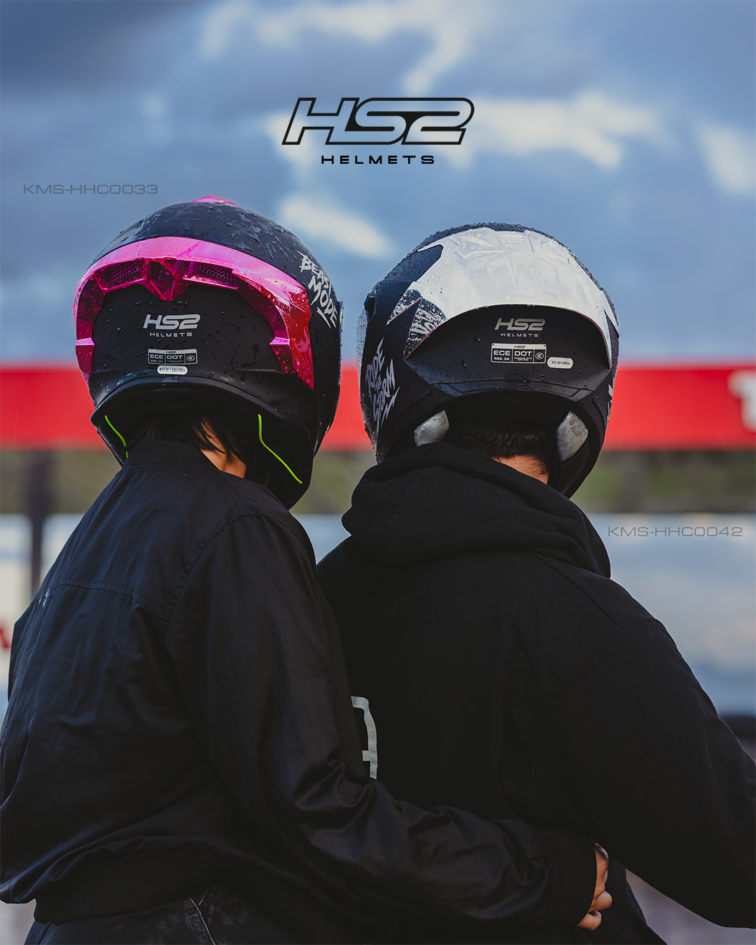 Casco integral HS2 Beast Mode ZL-602 HS2 con visera rosa fotocromática en tamaño XL, protección ECE/DOT, cierre cerrado