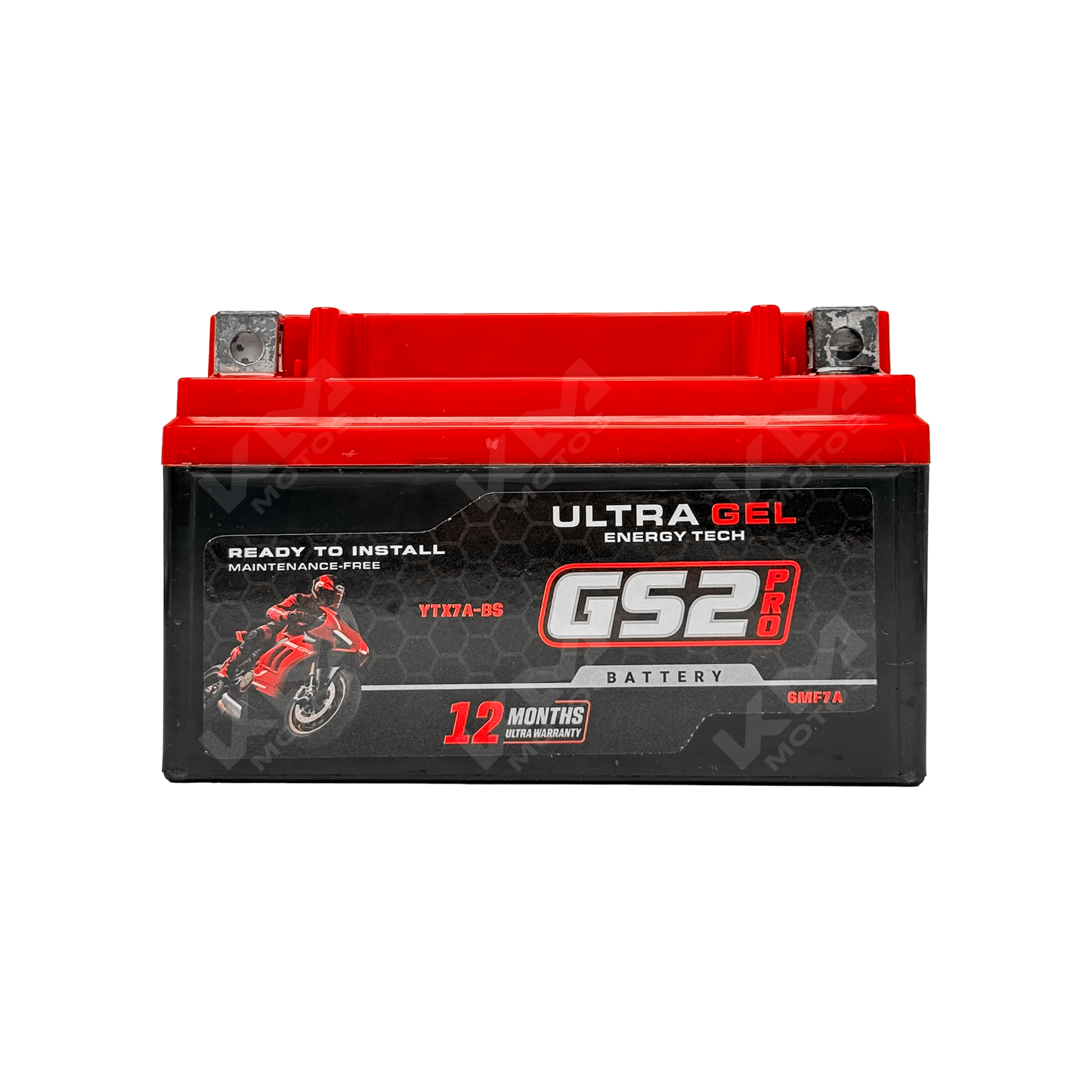 BATERIA DE ULTRA GEL YTX7A-BS GS2 - KMMOTOSHN