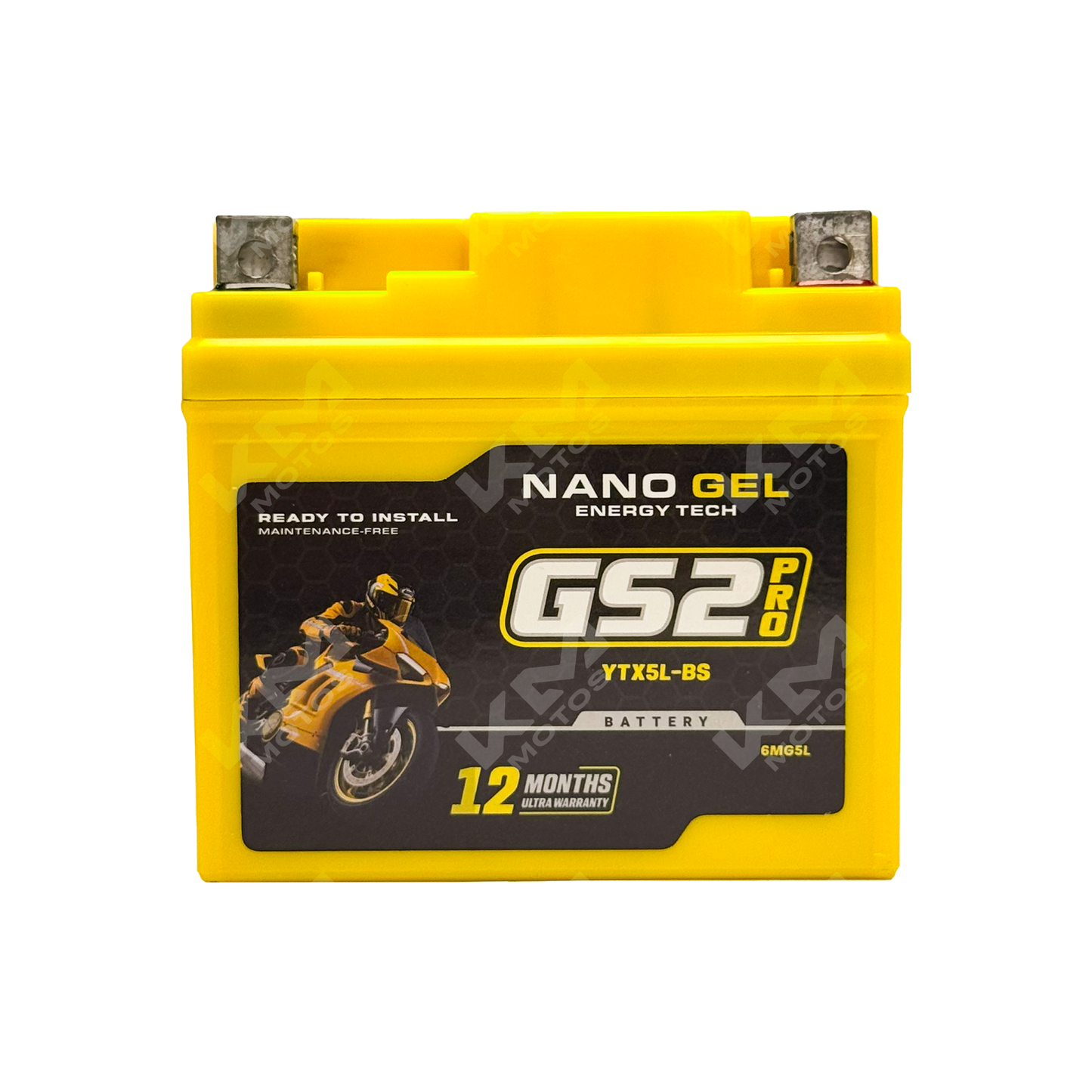 BATERIA DE NANO GEL YTX5L-BS GS2 - KMMOTOSHN