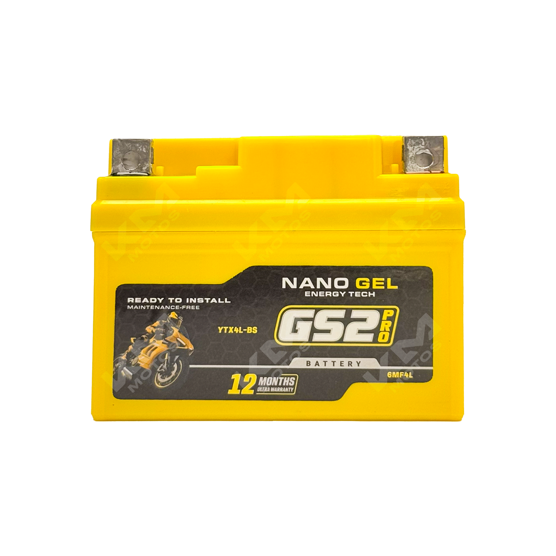 BATERIA DE NANO GEL YTX4L-BS GS2 - KMMOTOSHN