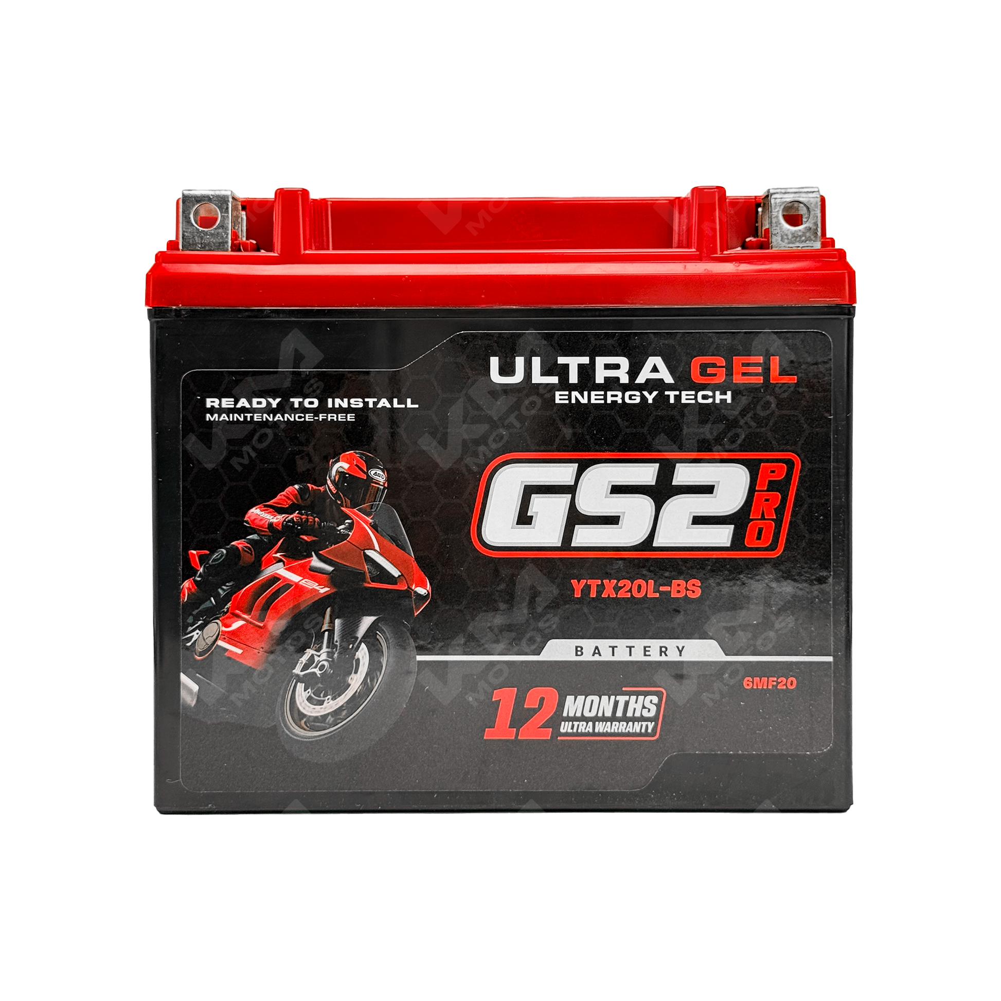BATERIA DE ULTRA GEL YXT20L-BS GS2 - KMMOTOSHN