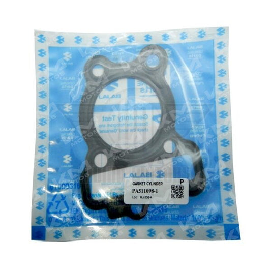 Empaque de culata Platina 125 de la marca Universal, empaques para culatas de motor, imagen del producto.
