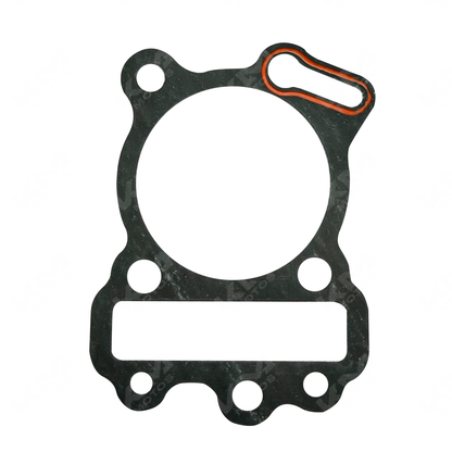 Empaque de cilindro para Pulsar 135, Platina, Boxer y Discover 150, compatible con motos KM Motos, en imagen.