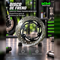 DISCO DE FRENO TRASERO NS160 2022