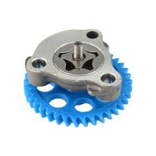 Bomba de aceite Bajaj Discover 125, Pulsar 135 LS, NS 125 y Platina 125, componente de motor en imagen.