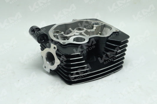 Culata ZX200L Original, pieza de motor para maquinaria, muestra detalles y componentes en imagen.