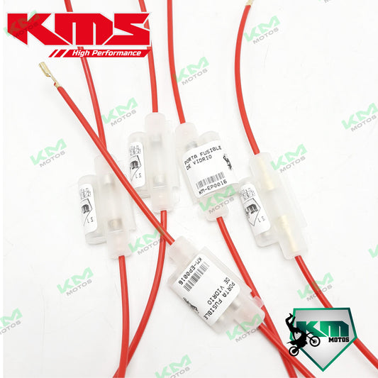 Porta Fusible de Vidrio Kms