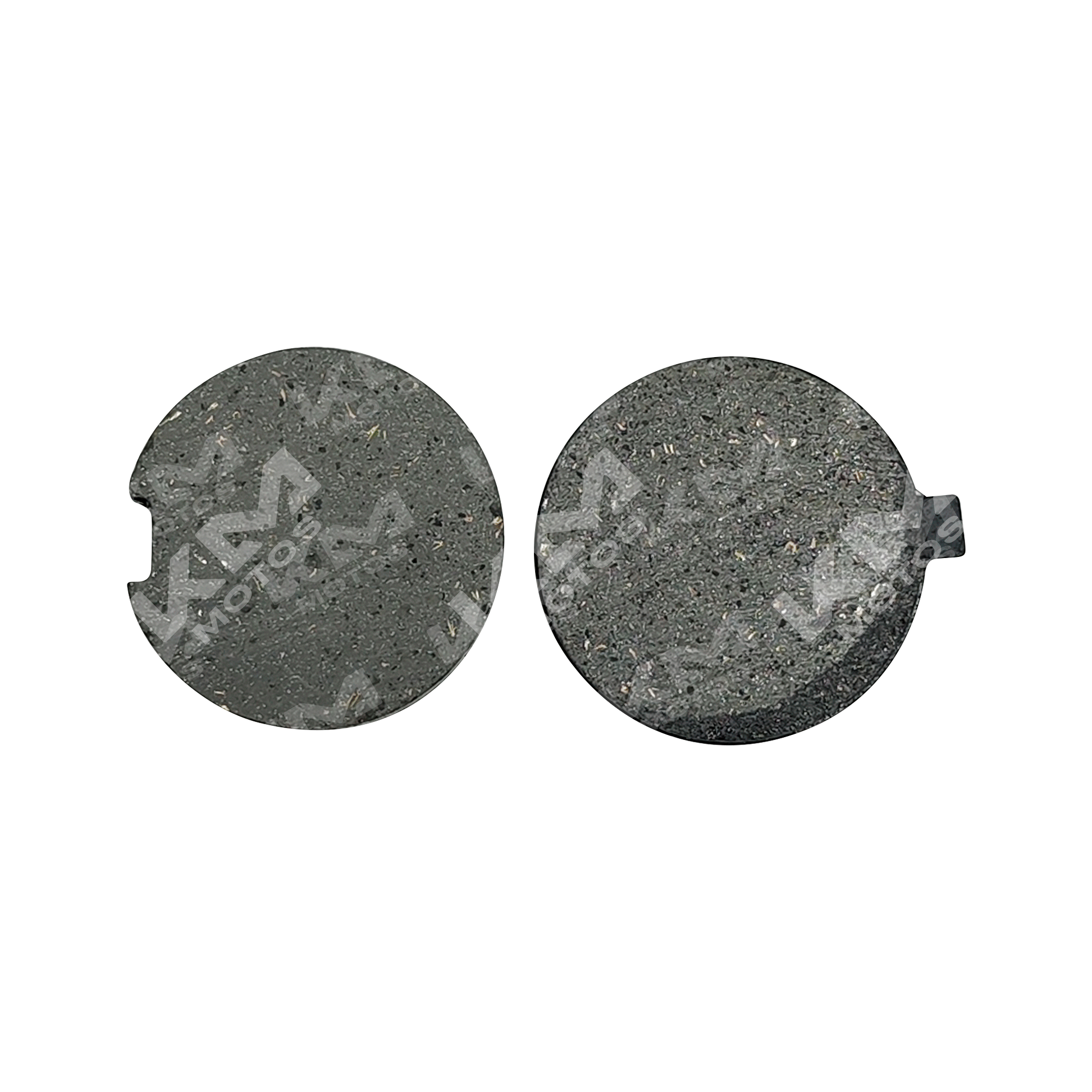 Pastilla de freno Kms para Yumbo y Shineray, redonda, resistente y duradera, adecuada para bicicletas y motos.