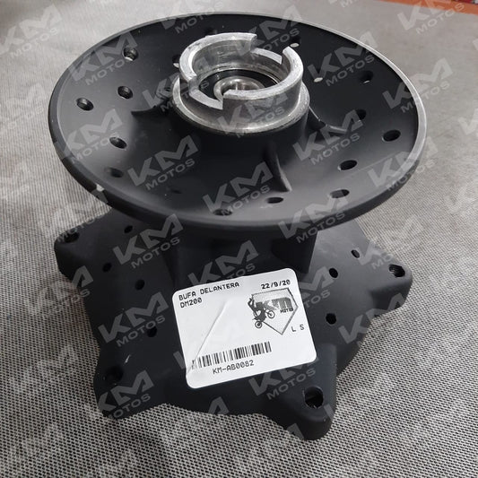 Bufa trasera Hanzo DM200/ZF200/FREEDOM 200/DAKAR 200, imagen KM-AB0082, muestra la pieza de repuesto para motocicleta.