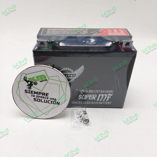 BATERIA 12N7A-BS SELLADA HANZO