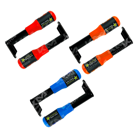 Defenzas reforzadas de motor Universal en colores, pares, con diseño slider para protección y rendimiento del motor.