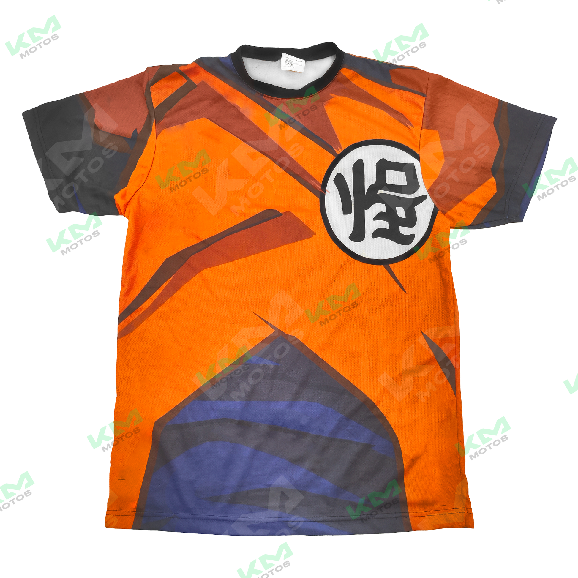 Camisas deportivas Tex y diseño L de KM Motos, accesorios de ropa deportiva con estilo y comodidad.