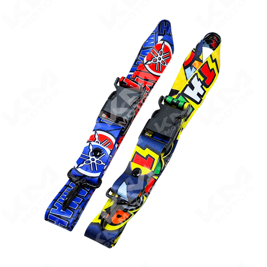 Lanyard estampado y de diseño de Intexma, con detalles coloridos y estilo moderno, ideal para llaveros y accesorios.
