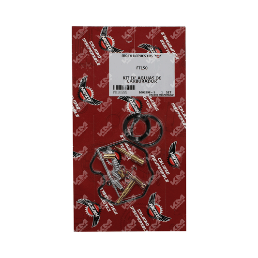 KIT DE AGUJAS DE CARBURADOR FT150/CG150/ZX150L