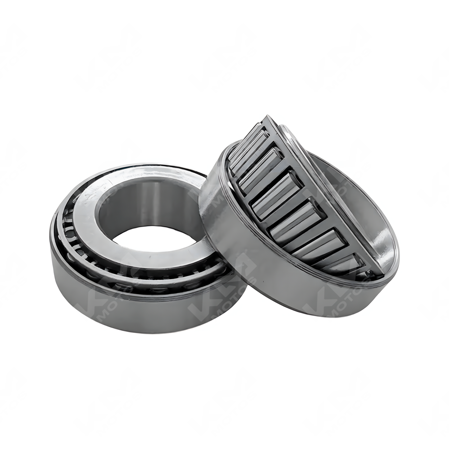 Cunas cónicas KM Motos CBF150/XR150, componentes metálicos con acabado resistente, diseñadas para motocicletas.