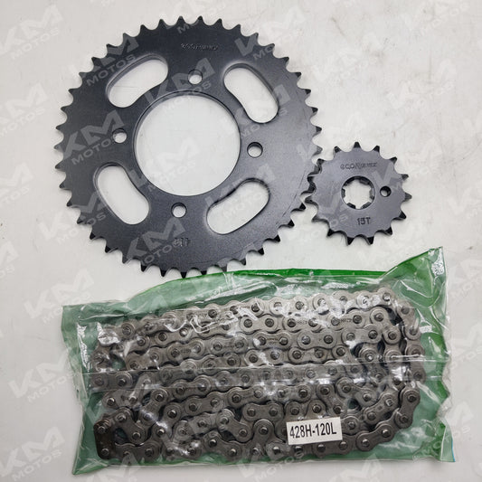 Kit de tracción universal para Crypton 41T-15T/428H-120L Powerdrag, componentes de arrastre y tracción.