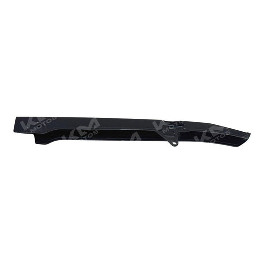 Tapadera de cadena Hanzo para YBR125, cubre cadenas negra con diseño resistente y ajustable para protección del motor.