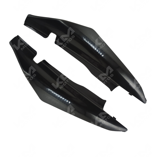 TAPADERAS LATERALES DE XM200 (NEGRO) - KMMOTOSHN