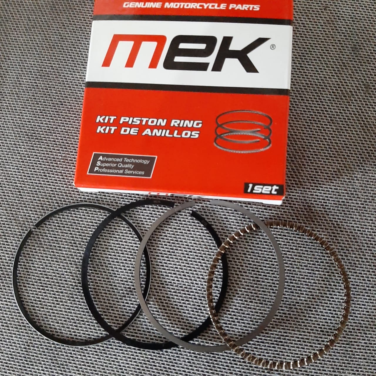 ANILLOS DE PISTON GY6-125/DS125/GS125/XS125