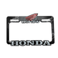 PORTA PLACA P/MOTO + LOGO 3D ORIGINAL HONDA