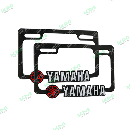 PORTA PLACA P/MOTO + LOGO 3D ORIGINAL YAMAHA