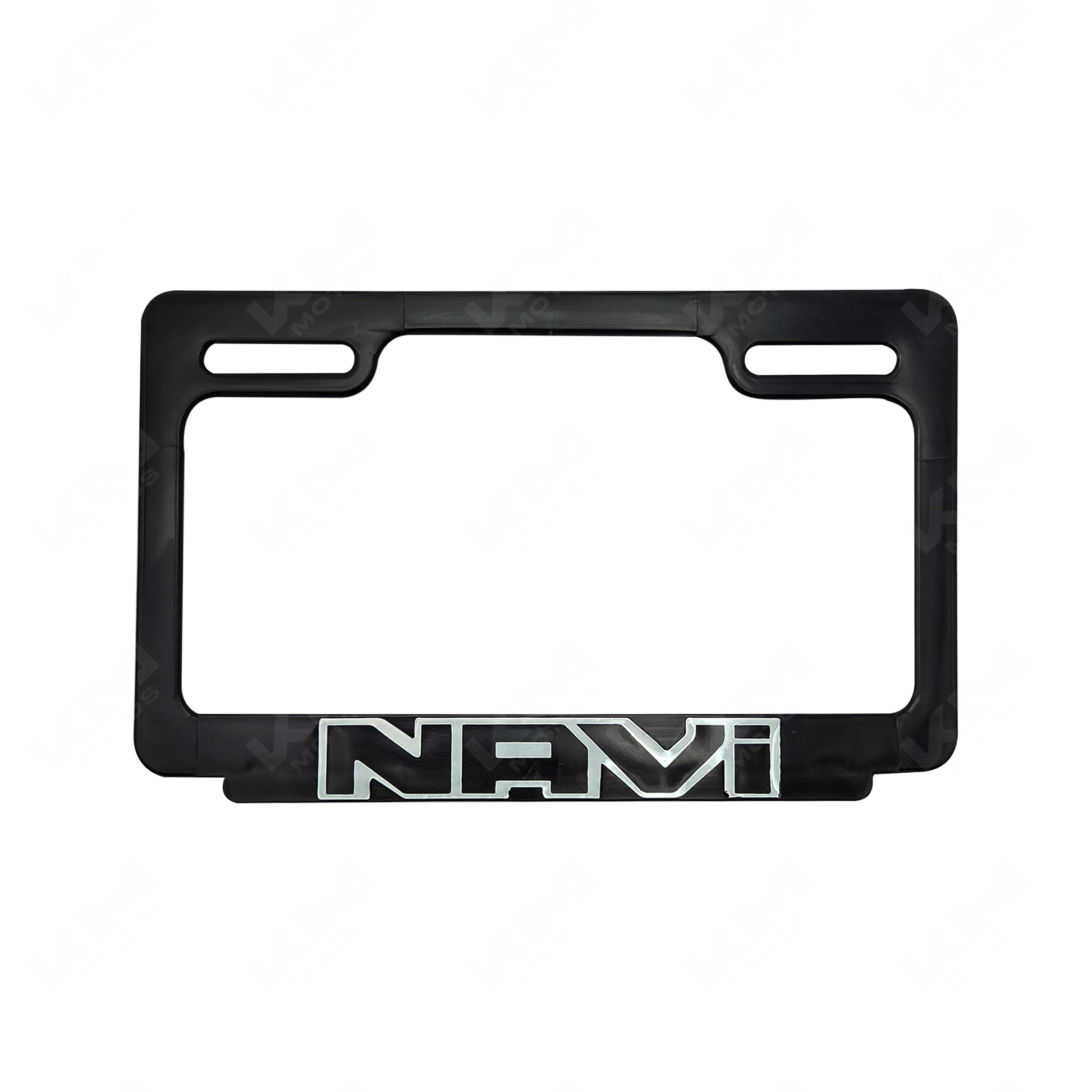 PORTA PLACA P/MOTO + LOGO 3D HONDA NAVI