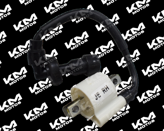 Bobina de alta Orix PS180 para Pulsar Discover 125 y 135, componente de encendido en imagen.