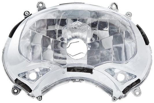 Foco delantero Hanzo Discover 100M de la marca Silvines, luz brillante y eficiente para exteriores, imagen KM-BBHL-5232M.