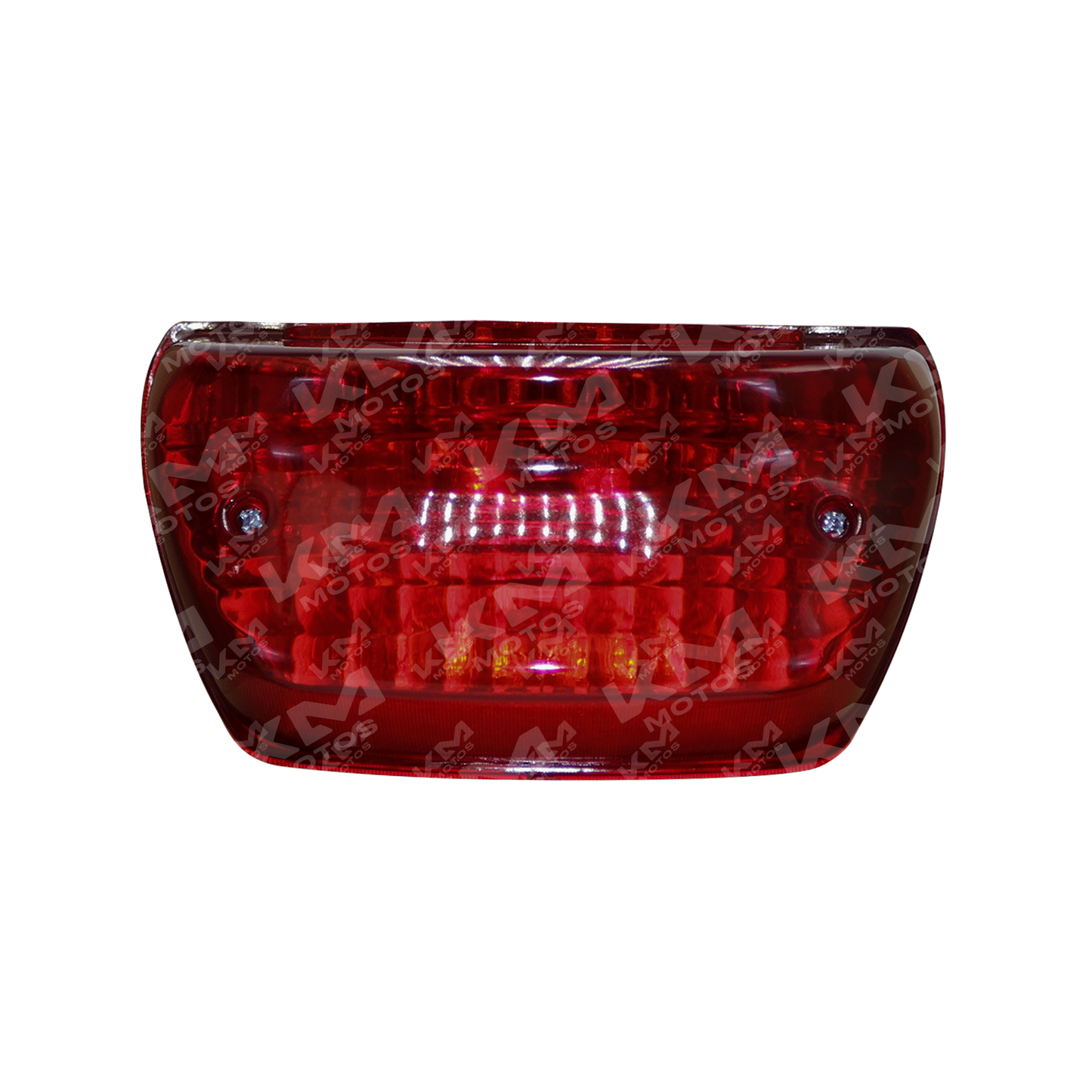 Lente de stop trasero universal para motocicleta HJ125-7, producto visible en la imagen, con diseño compacto y duradero.