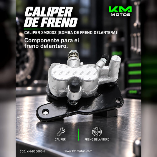 CALIPER XM200Z (BOMBA DE FRENO DELANTERA) — KM-BC0085-1 | KM Motos