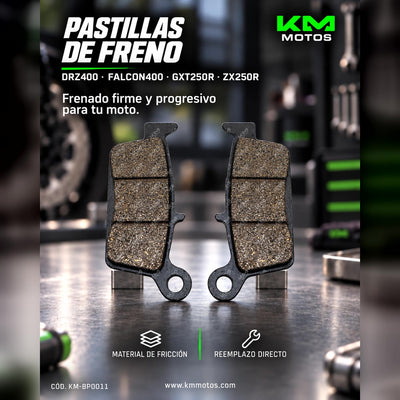 PASTILLA DE FRENO DRZ400/FALCON400/GXT250R/ZX250R