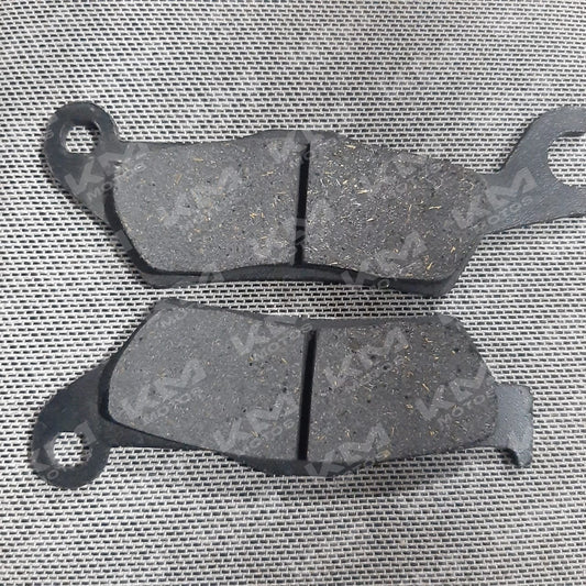 Pastillas de freno Mek para CBF125, Unicorn, CBF150 y Hero125, con pastillas de alta calidad y diseño resistente.