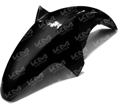 Guardafangos negro para YBR125-E/ED de la marca Meek, protección resistente para la rueda trasera.