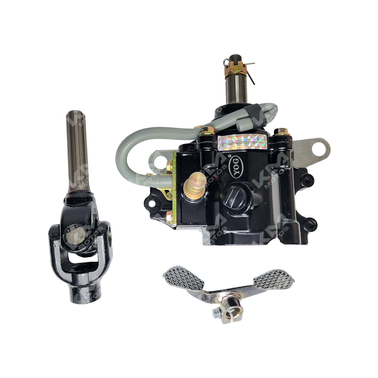 Caja completa de cambios para Motocargo Tricimoto ZMAX200, MC200 y Runga 250-320 de la marca KM Motos, vista en la imagen.