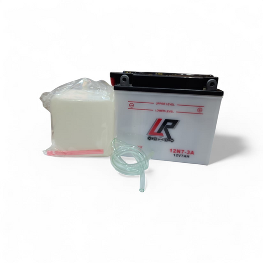 BATERIA 12N7-3A + ACIDO LR - KMMOTOSHN
