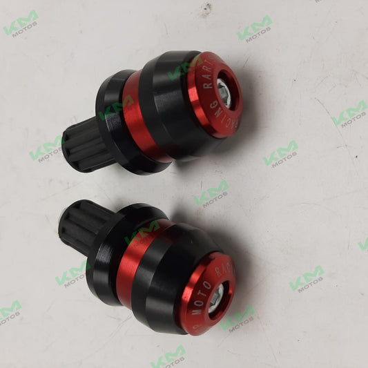 Contrapesa de timón de lujo rojo de la marca Universal, accesorio para timones, visible en la imagen KM-CC0016-3.jpg