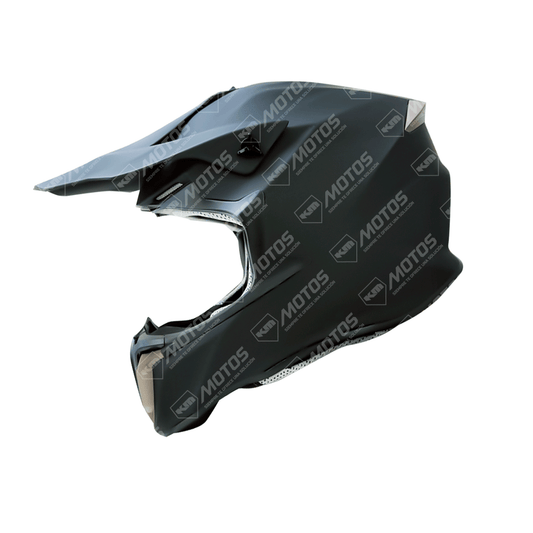 CASCO CROSS LR806 DOT NEGRO MATE