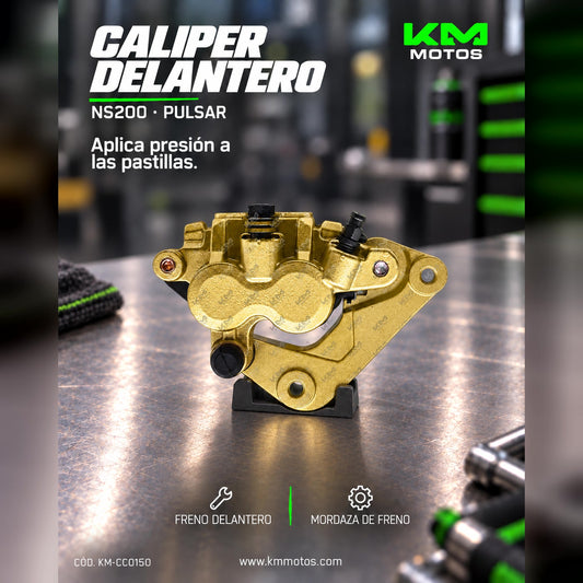 CALIPER NS200 PULSAR DELANTERO (MORDAZA) — KM-CC0150 | KM Motos