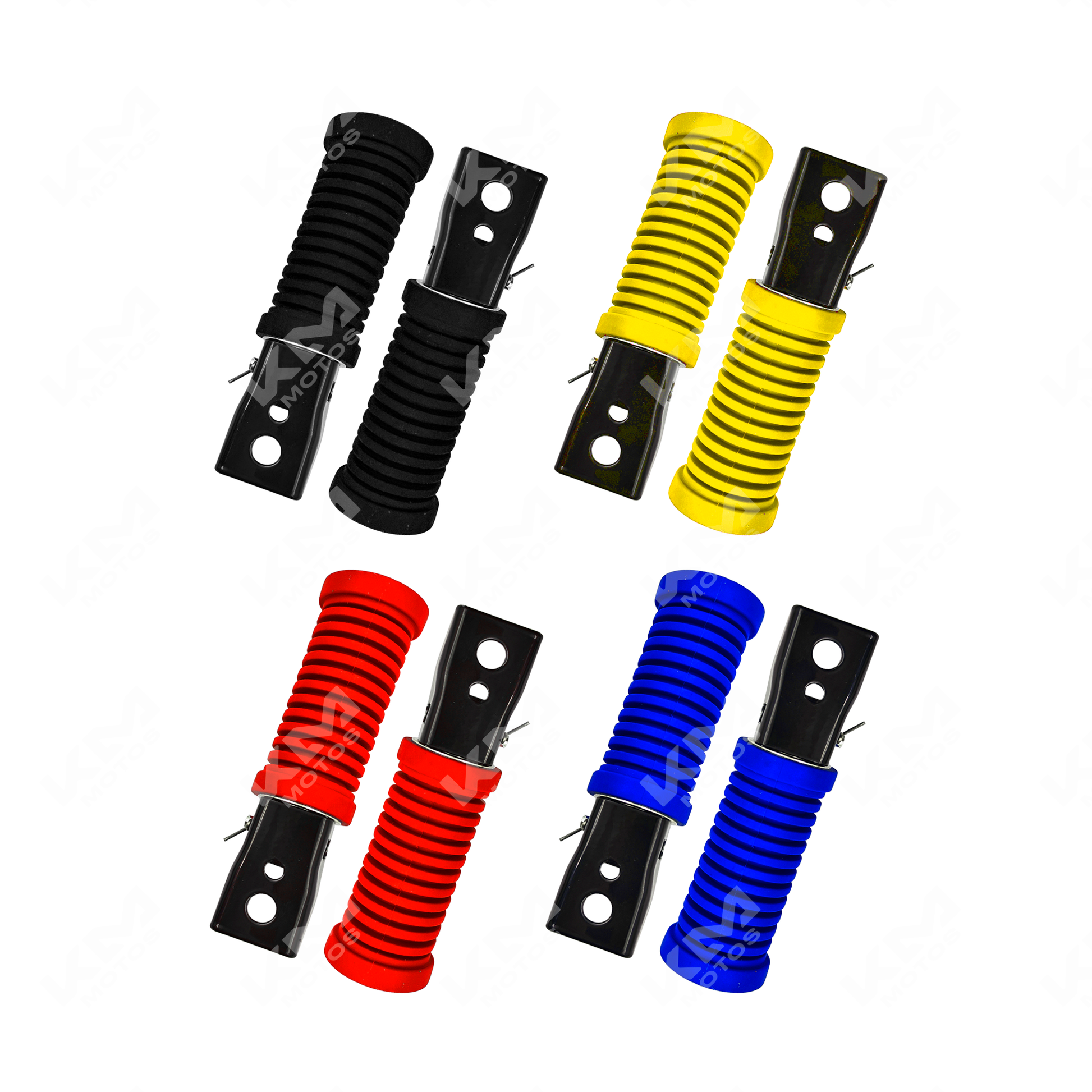 ESTRIBOS HJ125-7 COLORES TRASEROS - KMMOTOSHN