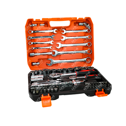 KIT DE CUBOS 1/2"-1/4" + RASH 82PCS