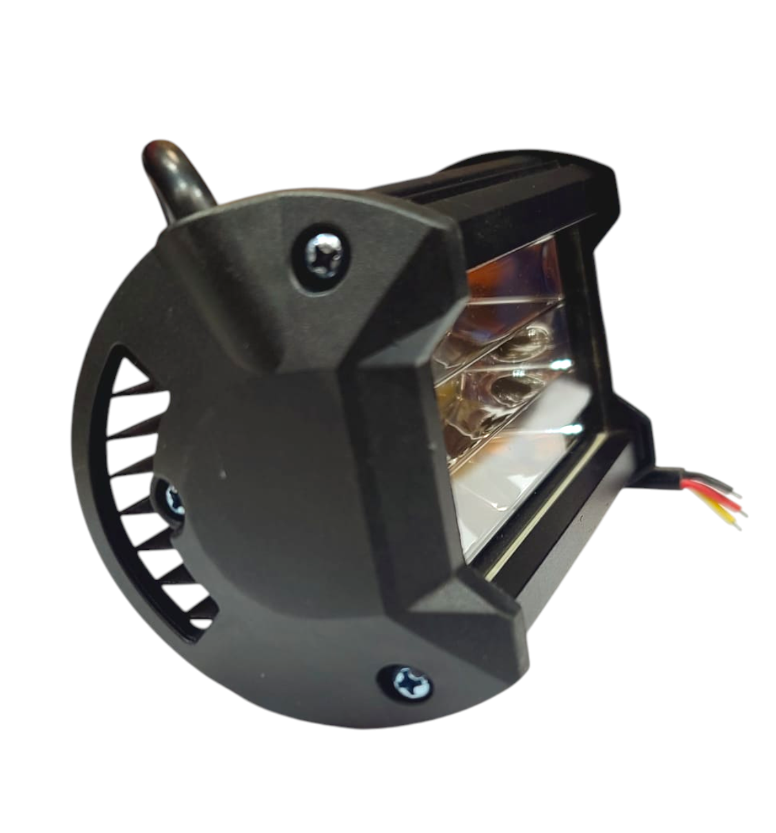 LUZ LED AMARILLA + REFLECTOR BARRA RECTANGULAR - KMMOTOSHN
