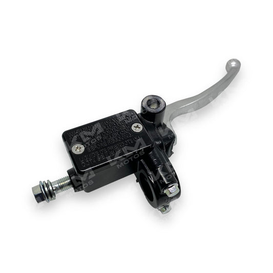 Manecilla de freno universal para bicicleta, modelo KM-CM0006, diseñada para lujo y bomba, en color negro.