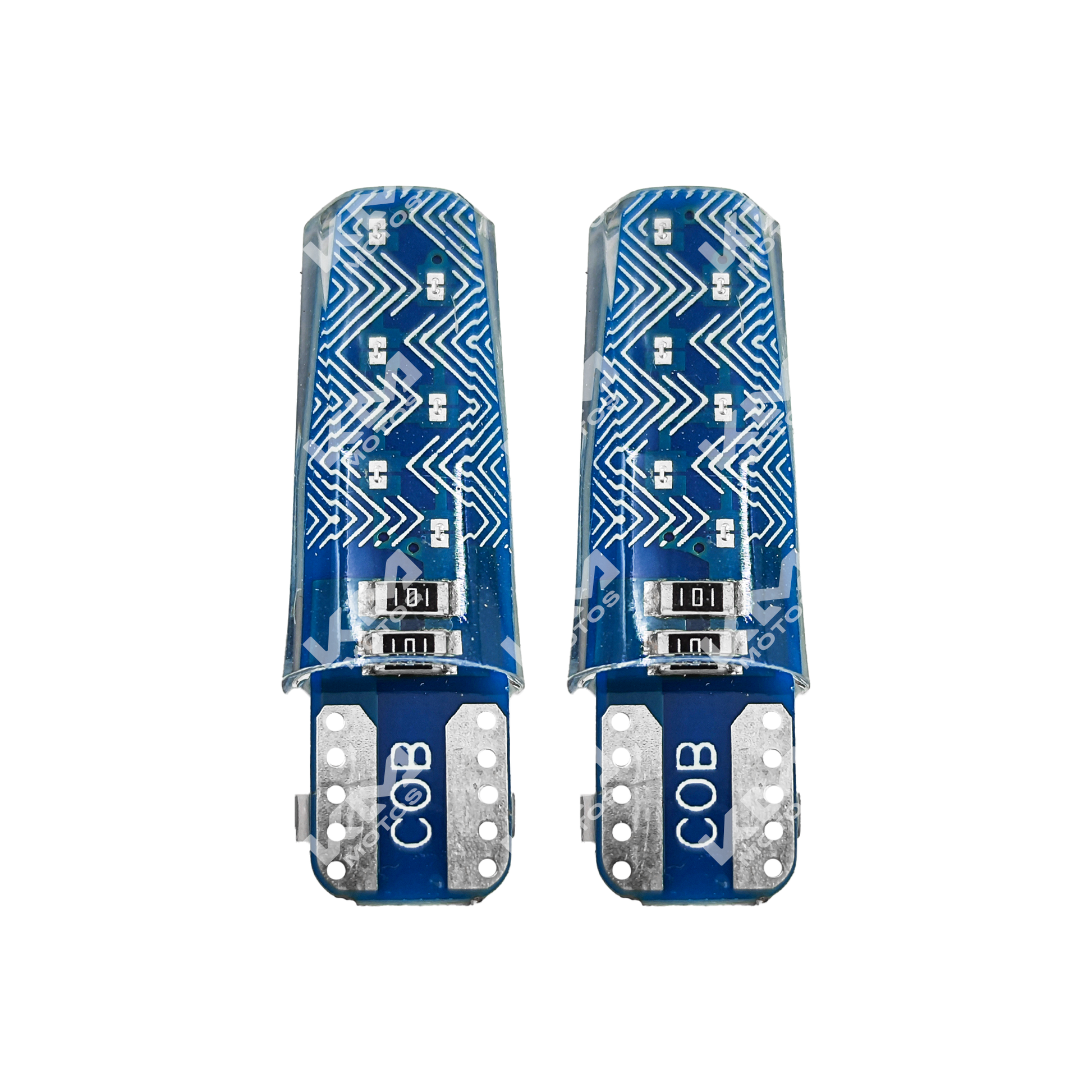 MUELITAS LED + FLASH PAR T10 AZUL - KMMOTOSHN