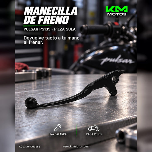 MANECILLA DE FRENO PS135 PULSAR SOLA — KM-CM0055 | KM Motos