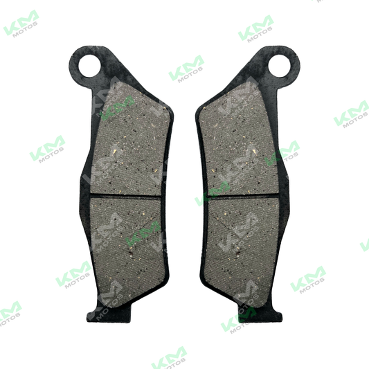Pastilla de freno PS135, componente de freno para vehículos, con superficie de contacto y estructura de material resistente.