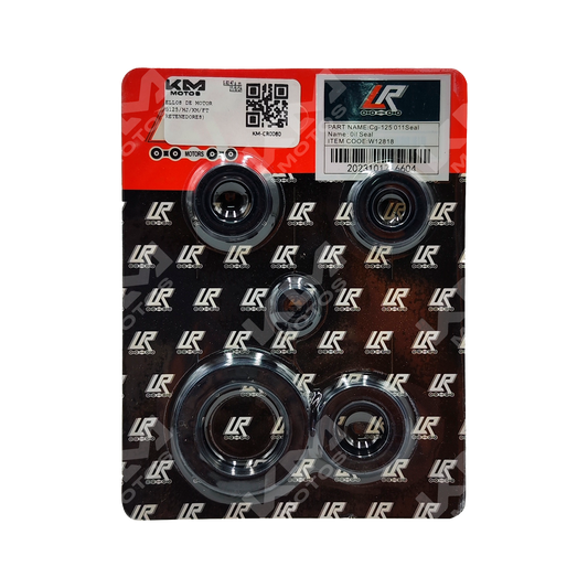 SELLOS DE MOTOR CG125/HJ/XM/FT (RETENEDORES) - KMMOTOSHN