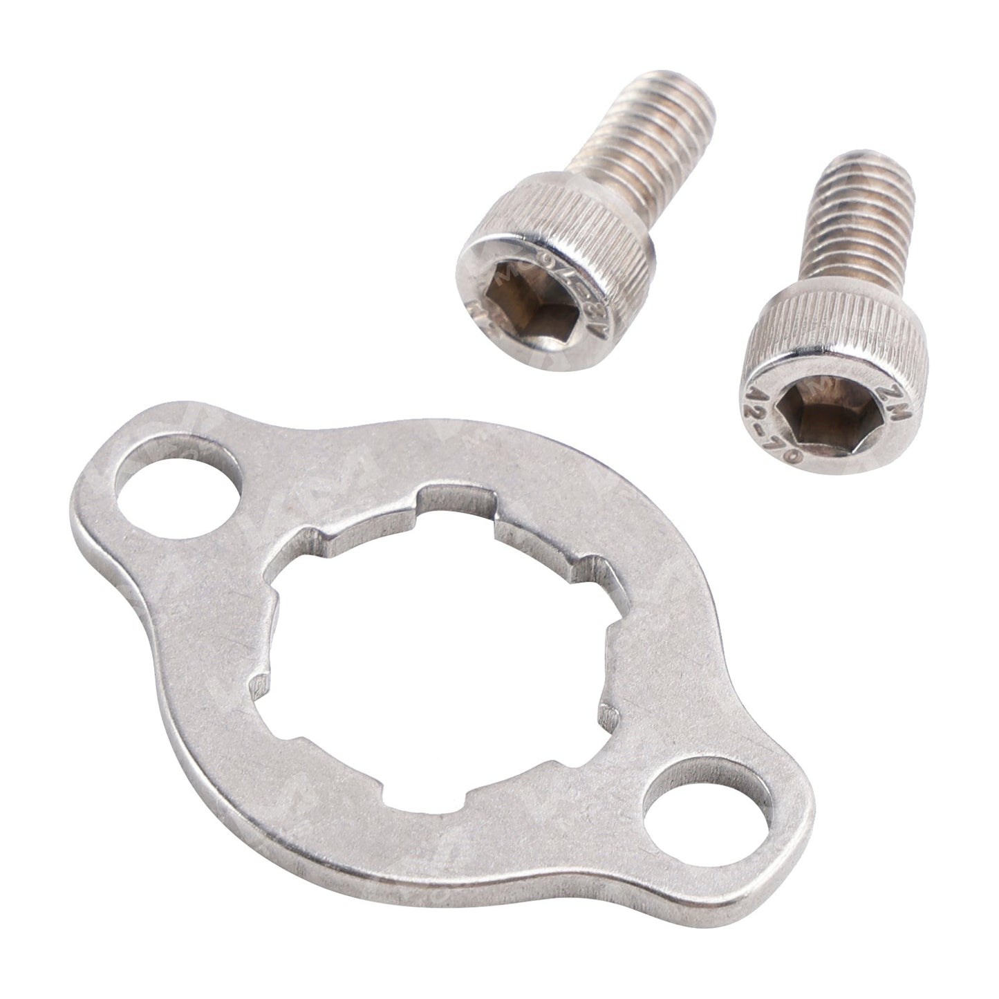 Seguro de sprocket Universal para YBR125, protección resistente y duradera para la cadena y el piñón.