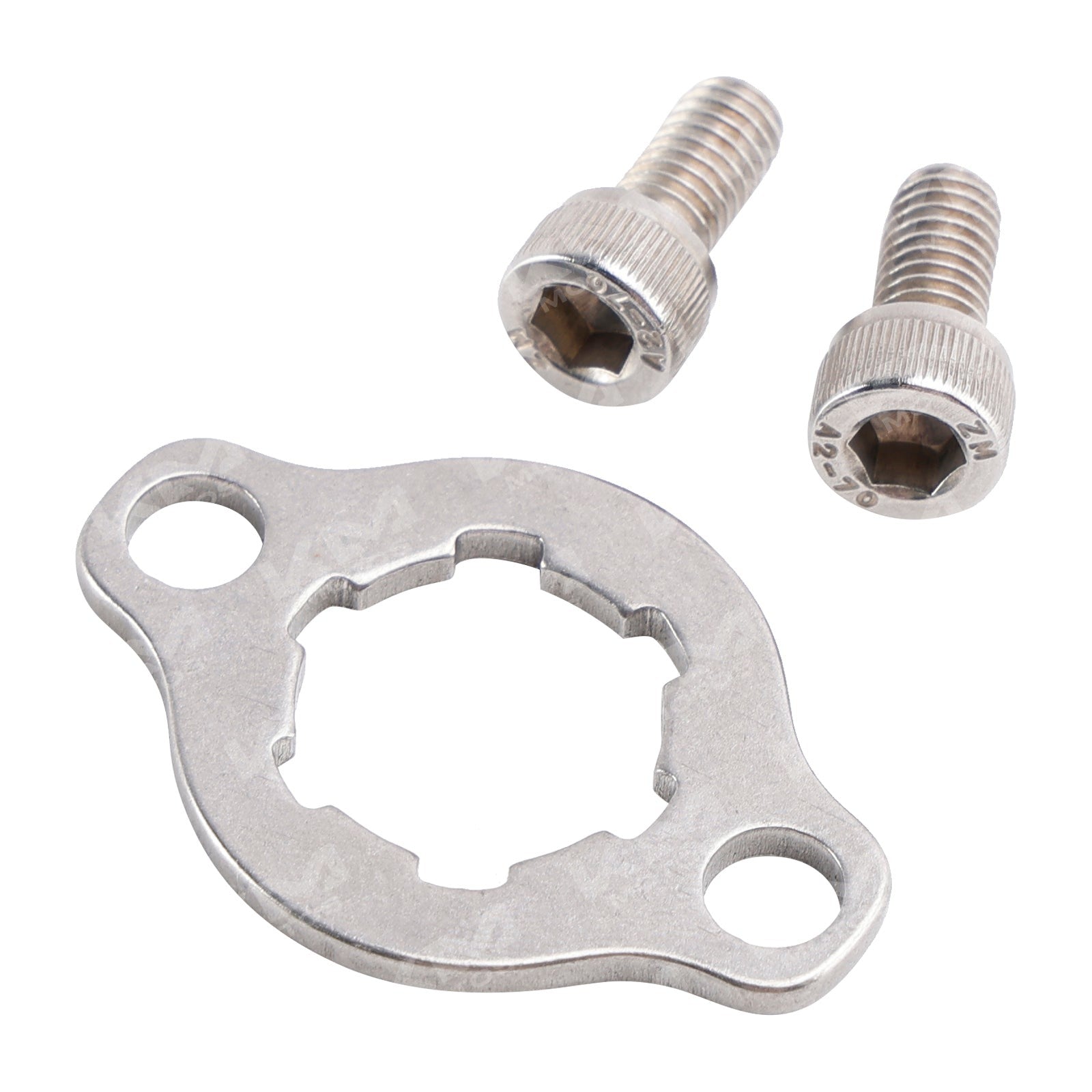 Seguro de sprocket Universal para YBR125, protección resistente y duradera para la cadena y el piñón.